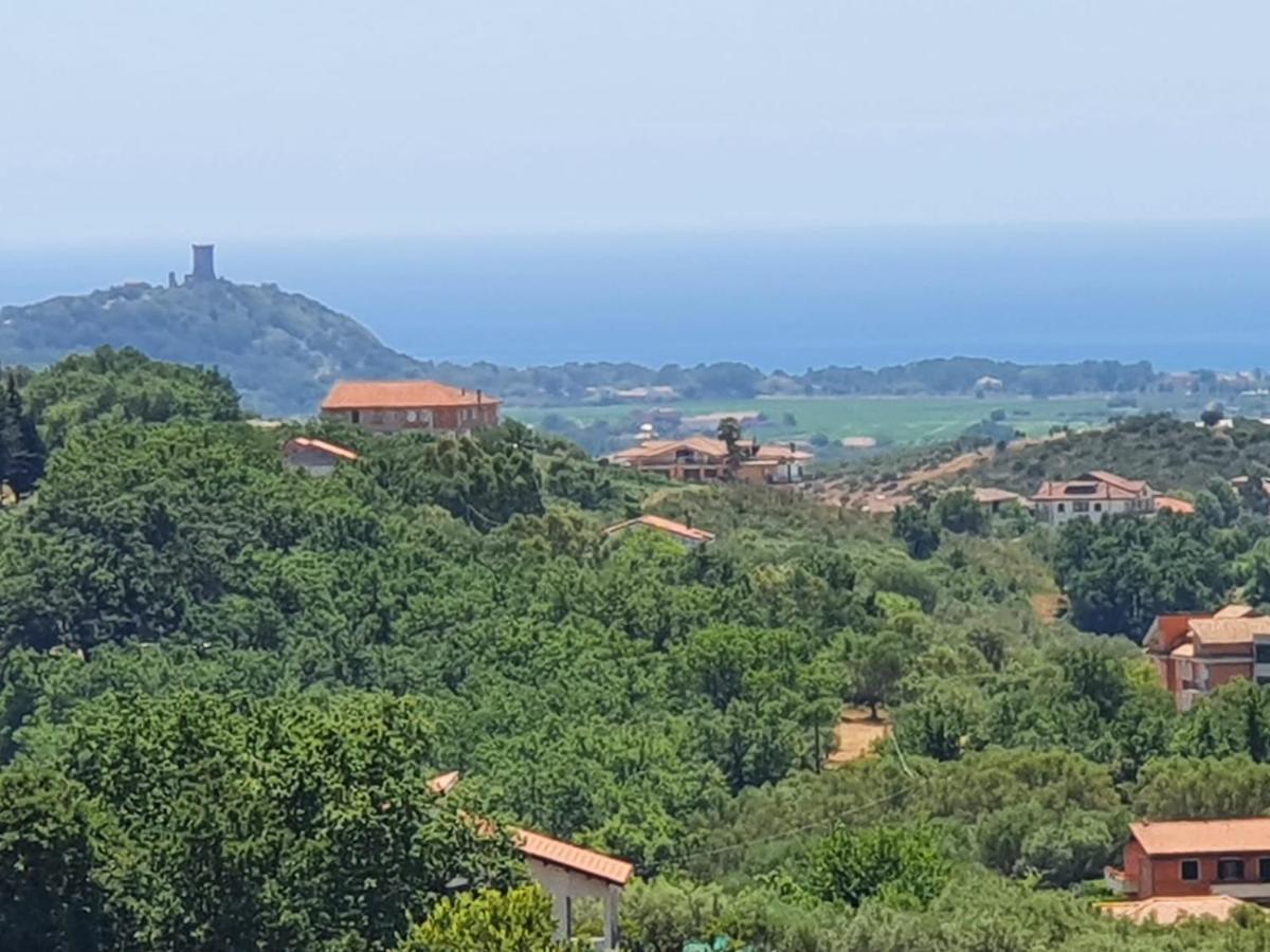 Colle Del Mirto Villa Castelnuovo Cilento Luaran gambar